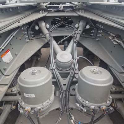 ZZ4257N3247E1H Semirremolque de remolque con remolque de camión de descarga de 400 CV y asiento de suspensión aérea