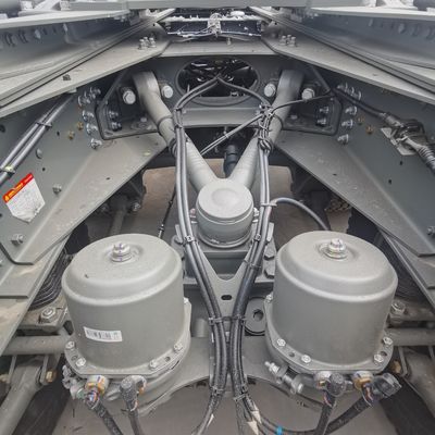 600L Tanque de combustible y asiento de suspensión aerodinámica Auman vehículo semirremolque para 31-40t de capacidad de carga