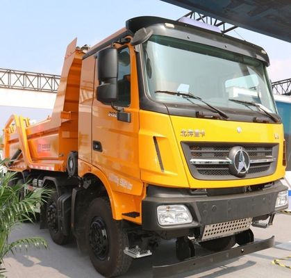 Beiben camiones pesados 8X4 320 CV 5,6 metros auto-dumping Sinotruck usado con 6 meses