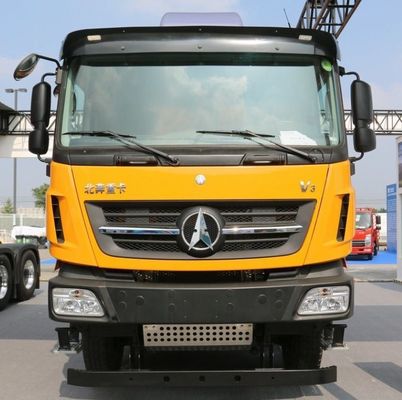 320HP Shacman 8X4 camión de segunda mano con dirección hidráulica y neumáticos