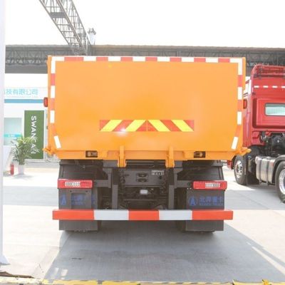 320HP Shacman 8X4 camión de segunda mano con dirección hidráulica y neumáticos