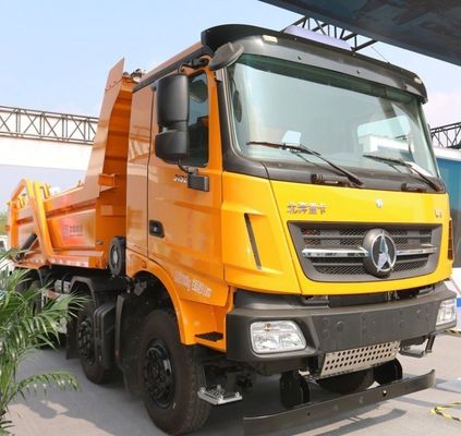 Camión pesado Beiben 320 CV 8X4 5,6 metros camión de descarga de dirección hidráulica con 30 días