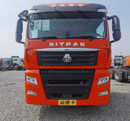 Camión tractor de 6×4 480 CV para remolque Semi remolque Silla de suspensión aérea 6.5x2.5x4m Tamaño