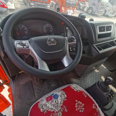 Usado 480HP ZZ4257N3247E1H remolque con remolque camión distribuidor con tanque de combustible de 600L Usado