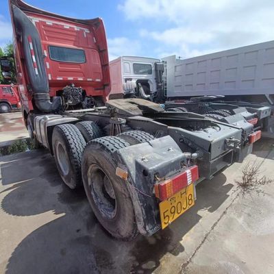 Camión de remolque con remolque diésel con motor de 540 CV y tanque de combustible de 600L