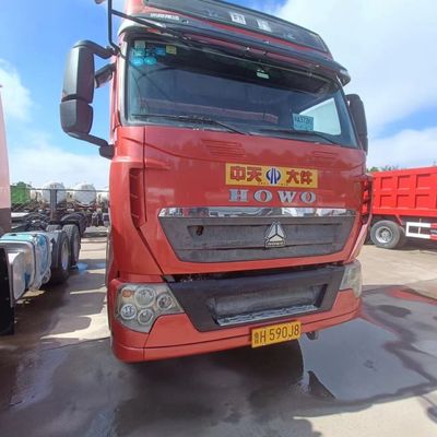 Camión tractor de carga pesada para remolque de semirremolque 400L Tanque de combustible Tipo de transmisión manual