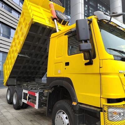 Dirección hidráulica camión de descarga usado 6X4 Shacman Tipper H3000 con chasis Sinotruk
