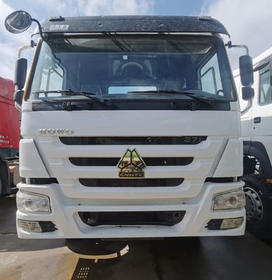 ZZ4257N3247E1H Venta de cabeza de tractor de gasolina con asiento de suspensión de aire y tanque de combustible de 1000L