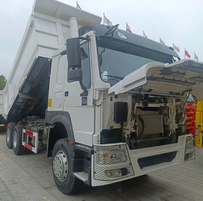 HOWO 371HP Camión de trabajo pesado auto-dumping transporte Sinotruk Chasis fuera de la carretera ≤5 asientos