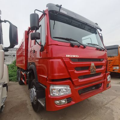 6x4 Sinotruck industrial camión de descarga usado con neumáticos y dirección hidráulica