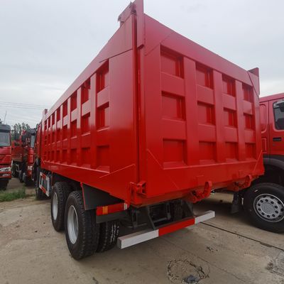 6x4 Sinotruck industrial camión de descarga usado con neumáticos y dirección hidráulica