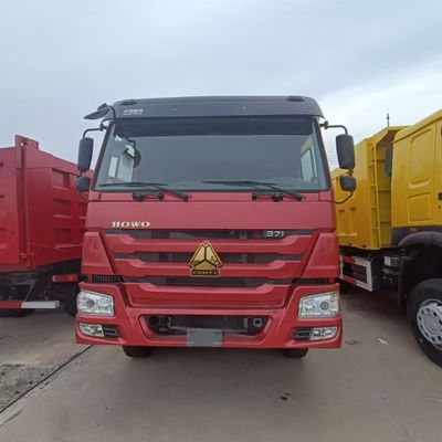 Venta de tiradores industriales Sinotruck Camión de descarga con dirección asistida y neumáticos