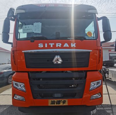 Diseño de neumáticos sin tubos Tractor de GNC de carga pesada usado para remolque a larga distancia
