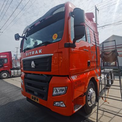 Diseño de neumáticos sin tubos Tractor de GNC de carga pesada usado para remolque a larga distancia