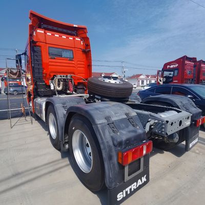 Diseño de neumáticos sin tubos Tractor de GNC de carga pesada usado para remolque a larga distancia