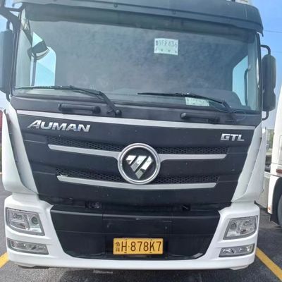 Costo de envío Camión de basura Semirremolque con tanque de combustible de 400L y asiento de suspensión de aire