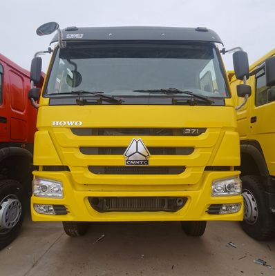 neumáticos y dirección asistida Hovo 6X4 LHD camión de descarga usado para su negocio de transporte