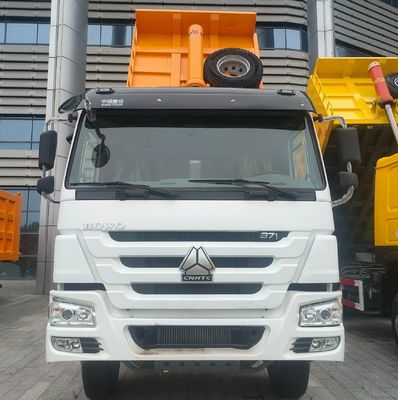 HOWO 371HP camión de carga pesada con dirección hidráulica y certificación ECE de neumáticos