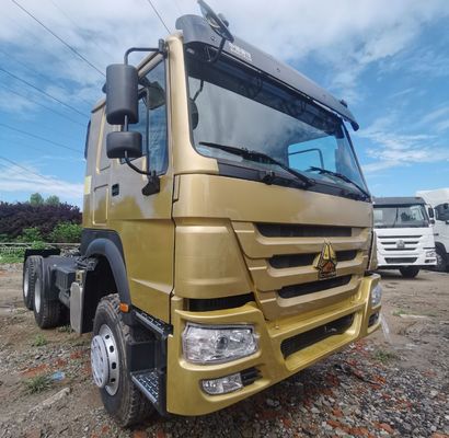 400L Tanque de combustible Transmisión manual HOWO Camión tractor para remolque de trabajo pesado Mejor oferta