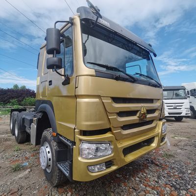 Tanque de combustible de 600L HOWO Camión tractor para remolque de motor diesel certificado ISO y duradero