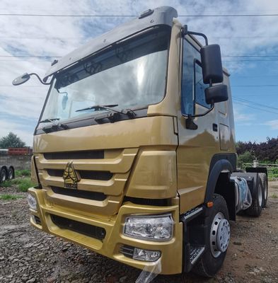 Restituciones HOWO Camión tractor con depósito de combustible de 400L y asiento del conductor cómodo