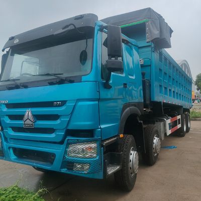 6 meses Servicio postventa camión de carga HOWO 8X4 con caja de carga de acero al carbono
