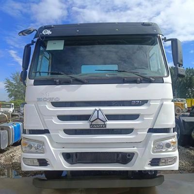 6X4 HOWO 371HP Usado Sitrak remolque semirremolque cabeza del tractor con asiento de suspensión de aire