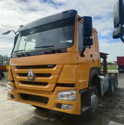 Tractor de tipo camión de transmisión manual de 351-450 CV para remolque de semirremolque con tanque de 600L