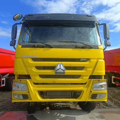 Capacidad de carga de 21-30 t Sinotruk camión de descarga con neumáticos de 371 CV y sistema de dirección hidráulica