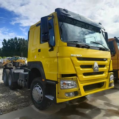 Capacidad de carga de 21-30 t Sinotruk camión de descarga con neumáticos de 371 CV y sistema de dirección hidráulica