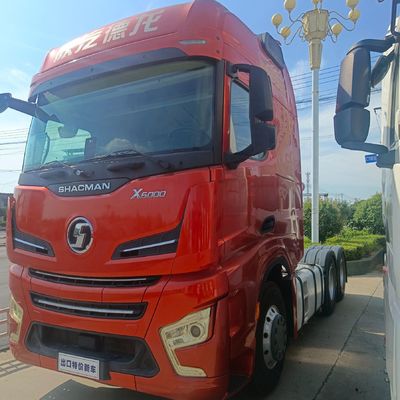 Delong X6000 camión tractor diésel pesado con asiento de suspensión aerodinámica de 1000L y 6 meses