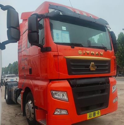 Tractor diésel Sitrak 4X2 certificado ISO para vehículos de construcción y transporte