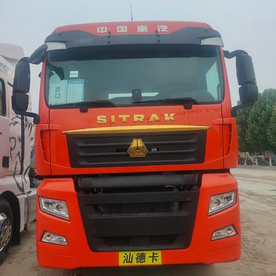 Tractor diésel Sitrak 4X2 certificado ISO para vehículos de construcción y transporte