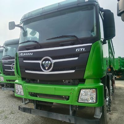 Foton Ouman 6X4 8X4 10/12 camión de descarga de ruedas con Hyva elevador delantero