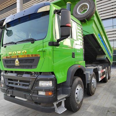 Sinotruk Dirección hidráulica camión de carga pesada para la construcción neumático certificado ISO