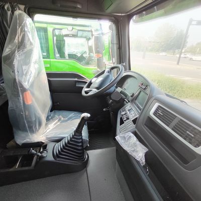 Sinotruk 10/12 camiones de descarga de ruedas dirección hidráulica y Euro 5 estándar de emisiones ahora
