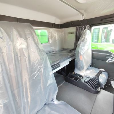 Sinotruk 10/12 camiones de descarga de ruedas dirección hidráulica y Euro 5 estándar de emisiones ahora