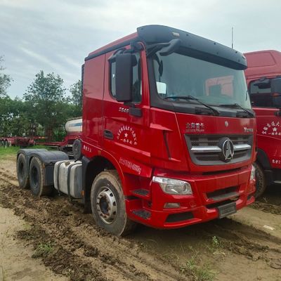 Tractor de 500 CV Beiben 6X4 Camión pesado para transporte de tracción en chasis Sinotruk