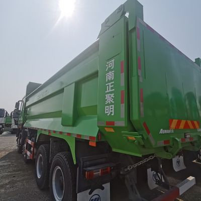 Foton 8X4 camión de descarga usado con asiento de suspensión aérea Auman camión de descarga de trabajo pesado
