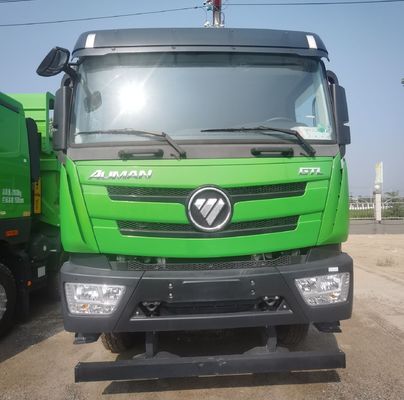 Tipo de transmisión manual Camión de descarga usado con suspensión neumática y capacidad del depósito de combustible de 400 L