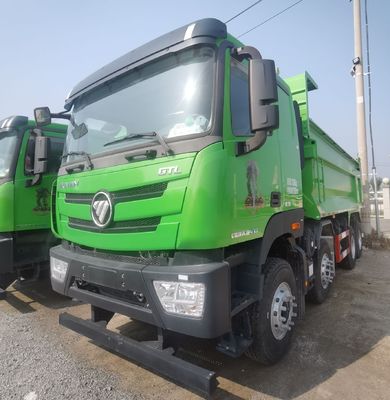 15500.000kg Peso bruto del paquete Foton Dumper con suspensión aerodinámica y camión de descarga usado