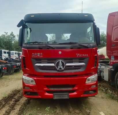 Diseño de neumáticos sin tubo de trabajo pesado 6X4 camión de ruedas motrices Beiben con chasis Sinotruk de 420 CV