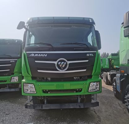 8X4 rueda motriz Foton camión de descarga usado con asiento de suspensión aérea y certificación GCC