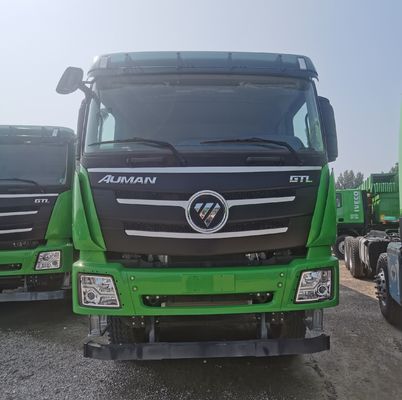 Suspensión aérea cómoda 31-40t Transmisión manual Foton camión de descarga para tareas pesadas