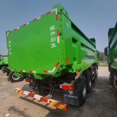 Suspensión aérea cómoda 31-40t Transmisión manual Foton camión de descarga para tareas pesadas