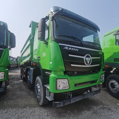 Camión de descarga usado de Foton con capacidad de tanque de combustible de 400L y material de caja de carga de acero al carbono