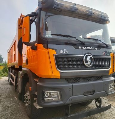 De segunda mano Delong 8X4 12 ruedas camión de minería 470HP camión de transporte