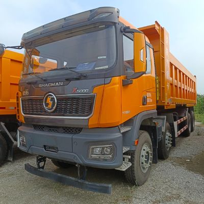 Sin tubo Shaanxi Automóvil Delong 8X4 12 ruedas de transporte de minería camión de descarga