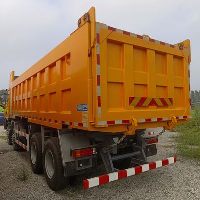31-40t Shaanxi Delong 470HP camión de descarga 6 meses Dirección asistida eléctrica