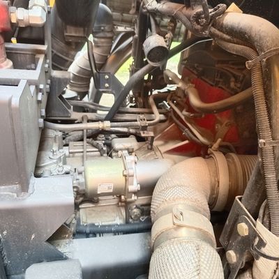 31-40t Shaanxi Delong 470HP camión de descarga 6 meses Dirección asistida eléctrica